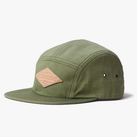 5 Panel Camp Cap (copy) (Heather Green)